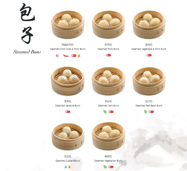 DTF STEAMED BUNS PRICES