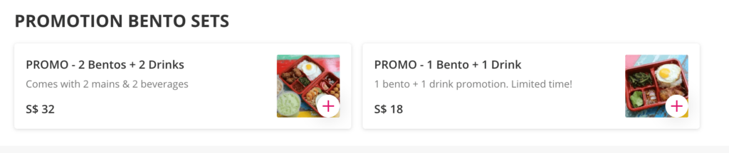 Bento-sets