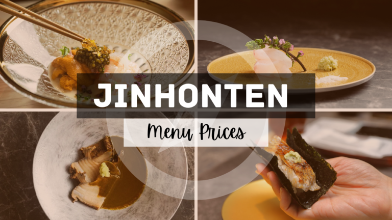 Jinhonten Menu Singapore Updated Prices