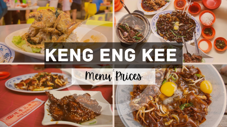 Keng Eng Kee Seafood Menu Singapore Updated Prices